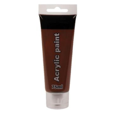 Brown Acrylic Paint  75ml